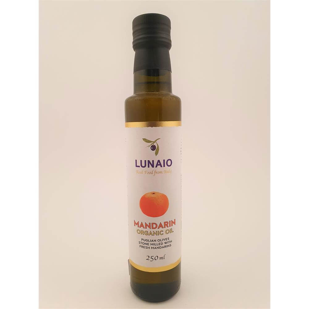 Lunaio Organic Extra Virgin Olive Oil With Mandarin 250ml